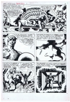 Kirby / Smith - Captain America Bicentennial Treasury p3 BWS Comic Art